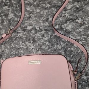 Kate Spade Newbury Lane Cammie Crossbody Purse in Dusty Peony